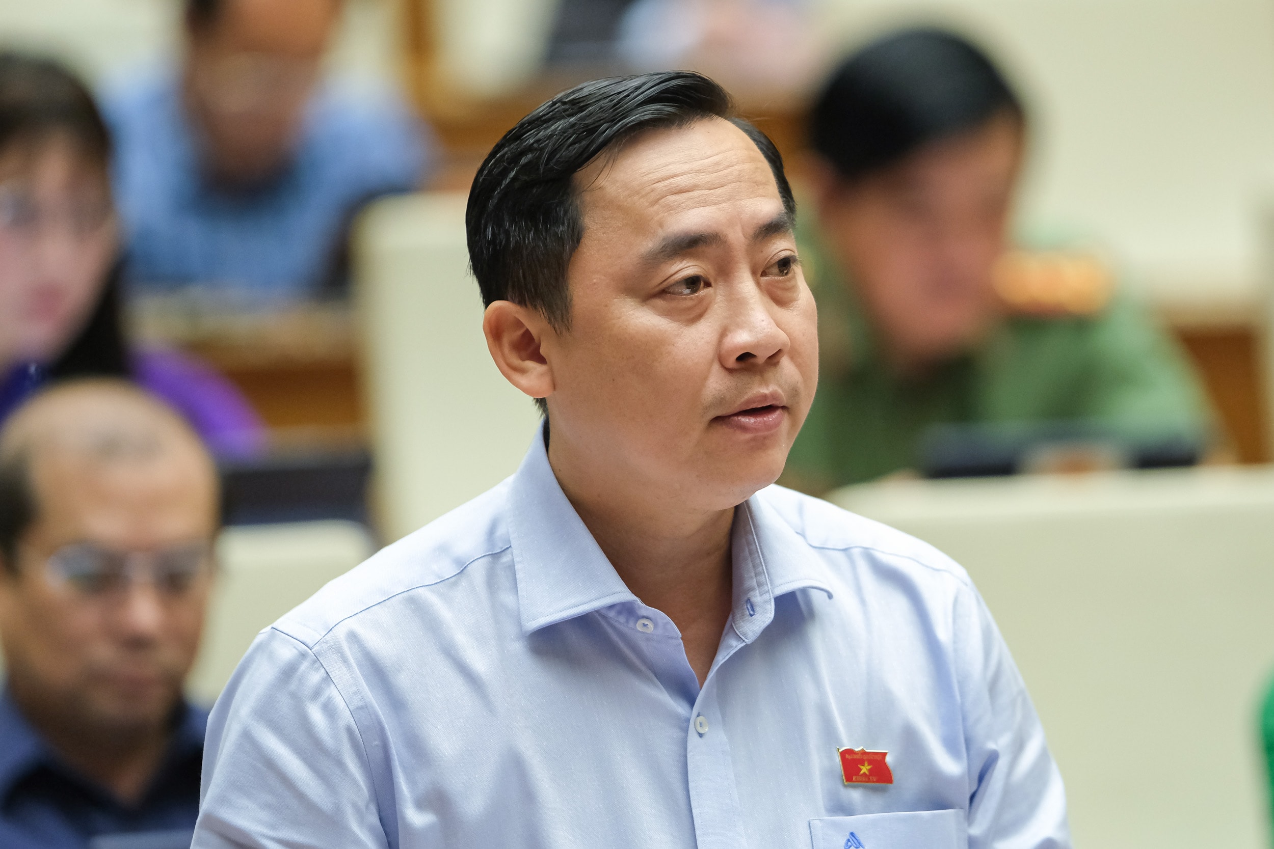 ẢnhĐại biểu Đào Chí Nghĩa - Đoàn đại biểu Quốc hội Tp.Cần Thơ. Ảnh qhvn