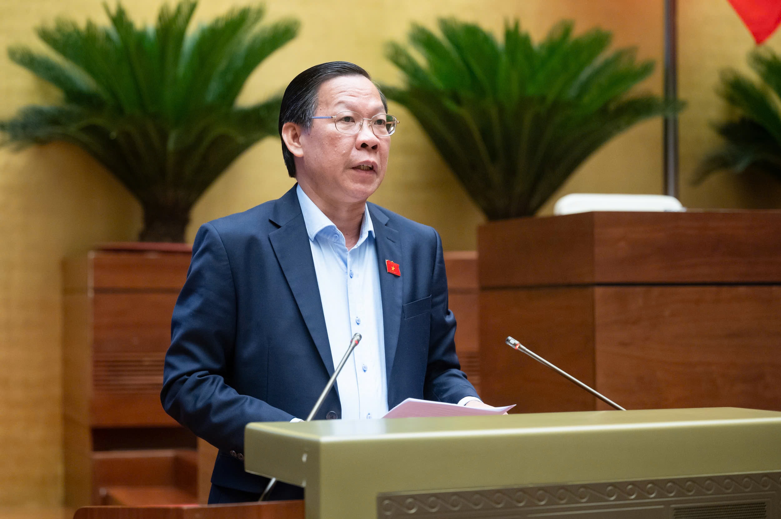 Chủ nhiệm Ủy ban Kinh tế và Tài chính Phan Văn Mãi