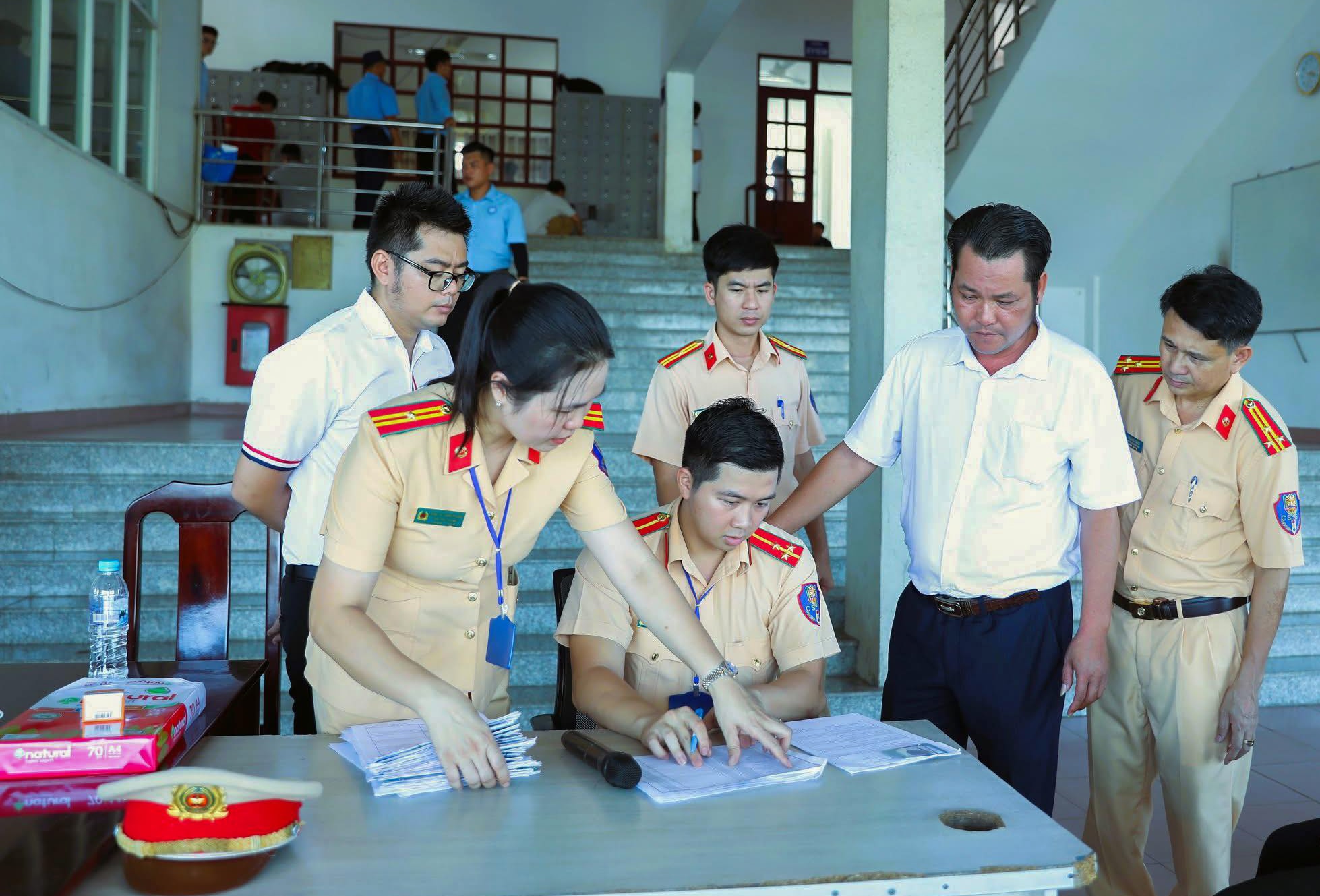 CSGT thi bằng lái 3