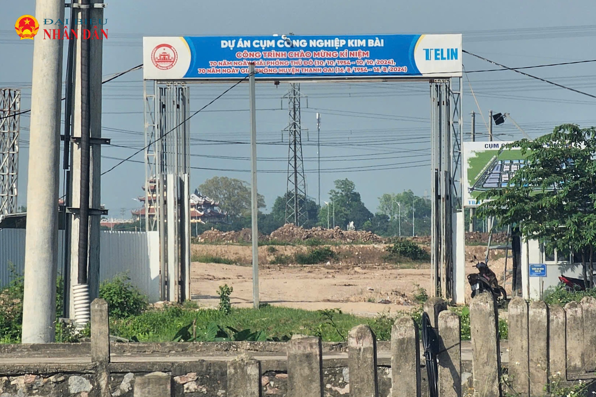 Dự án Cụm công nghiệp Kim Bài được thành lập theo Quyết định số 2803/QĐ-UBND, ngày 26/6/2020 của UBND Thành phố Hà Nội, địa điểm xây dựng tại thị trấn Kim Bài, huyện Thanh Oai