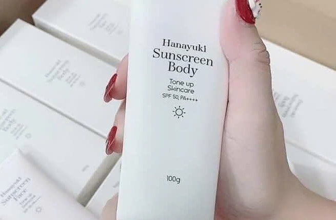 Hanayuki Sunscreen Body