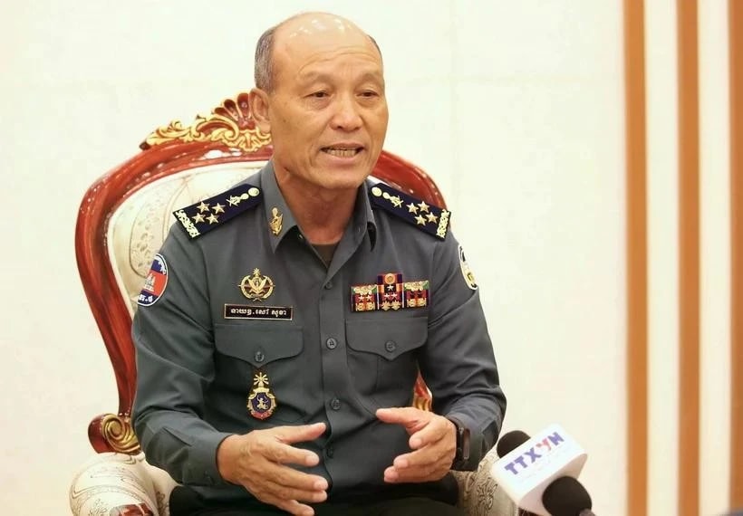 Gen. Sao Sokha, Commander of the Gendarmerie and Deputy Commander-in-Chief of the Royal Cambodian Armed Forces (RCAF). (Photo: VNA)