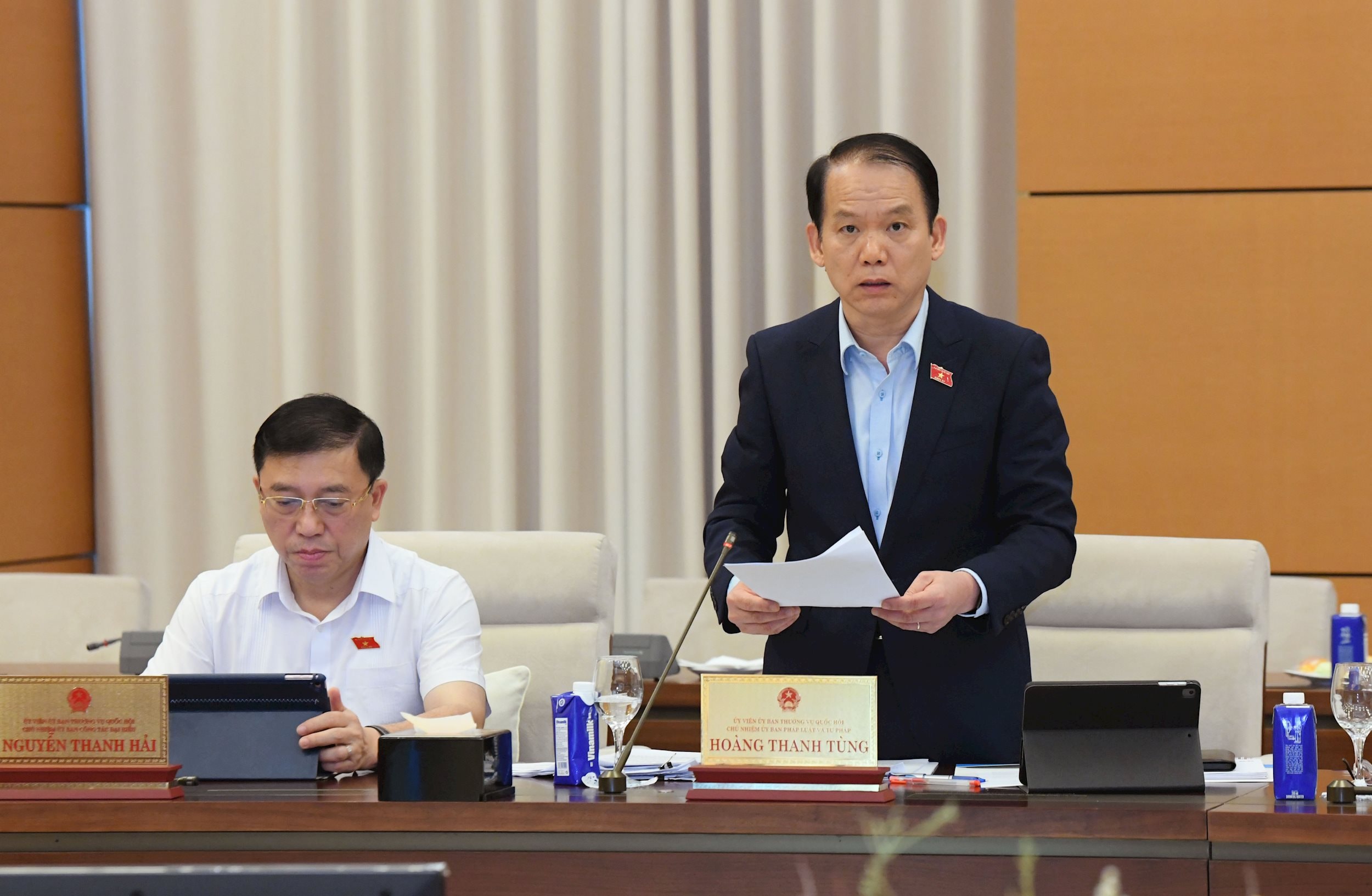 Chủ nhiệm UB Pháp luật và Tư pháp Hoàng Thanh Tùng (3)