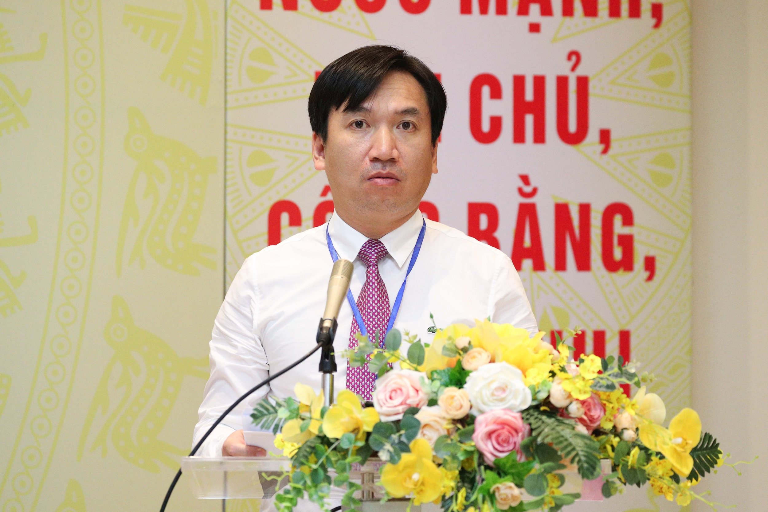 Vụ trưởng Vụ Tổ chức - Cán bộ Trịnh Ngọc Đức