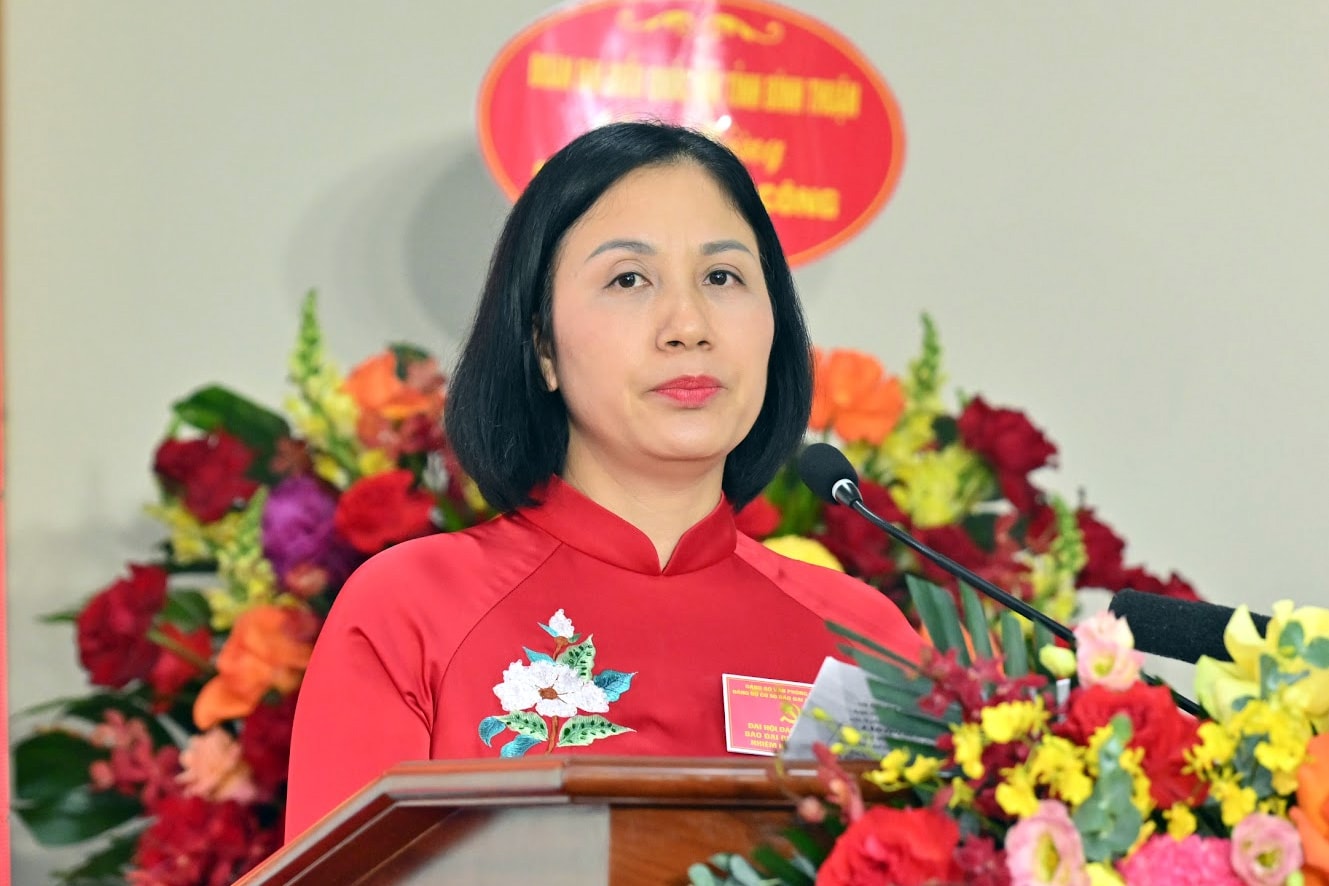 Đồng chí Thái Yến. Ảnh: Quang Khánh