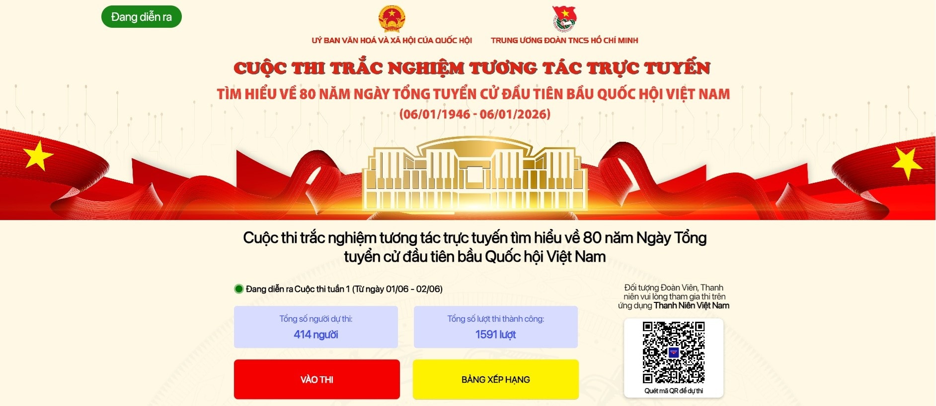 Thi tim hieu 80 nam QHVN
