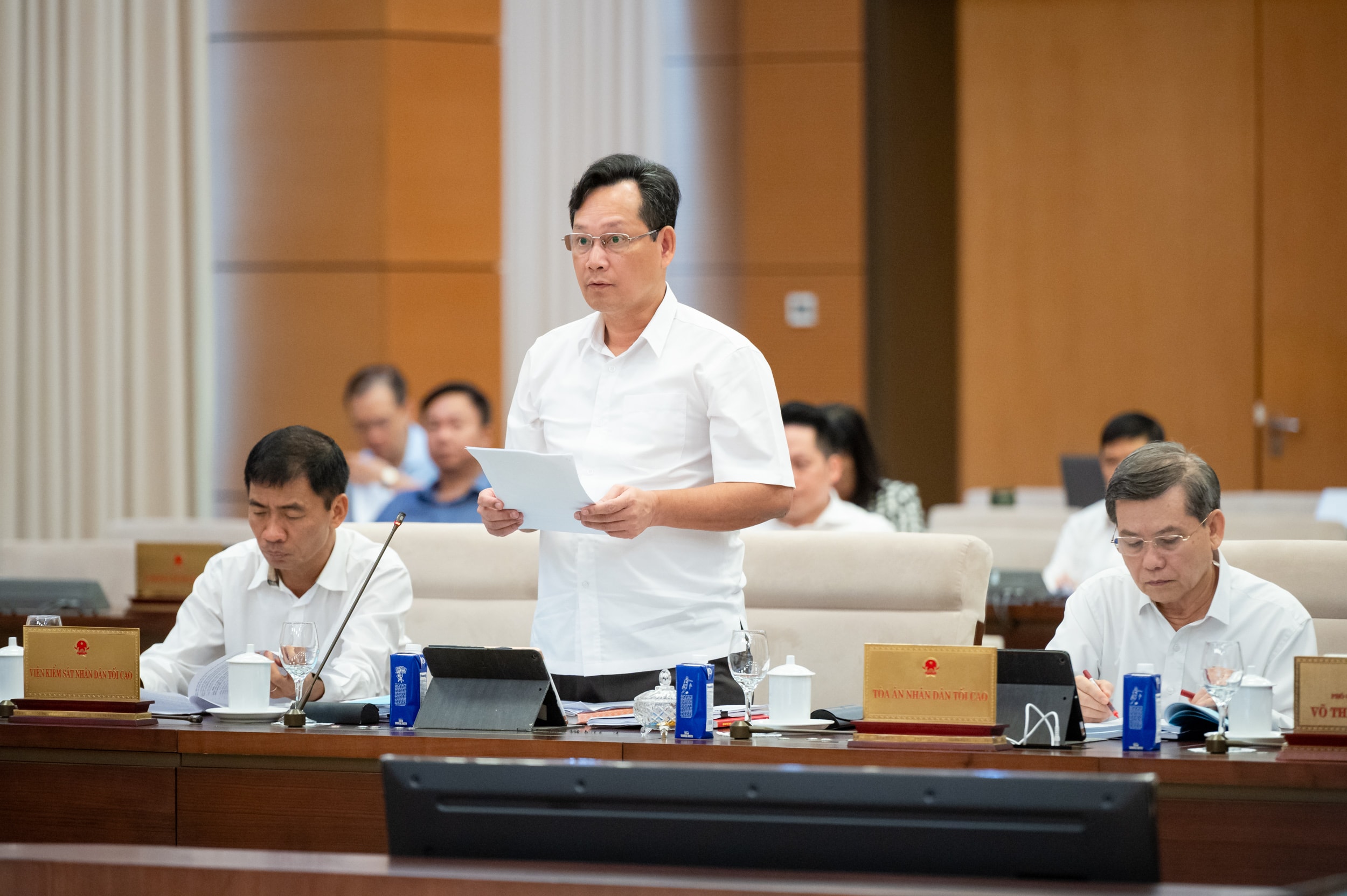 Z61_2585 - Phó Chánh án Tòa án nhân dân tối cao Nguyễn Văn Tiến