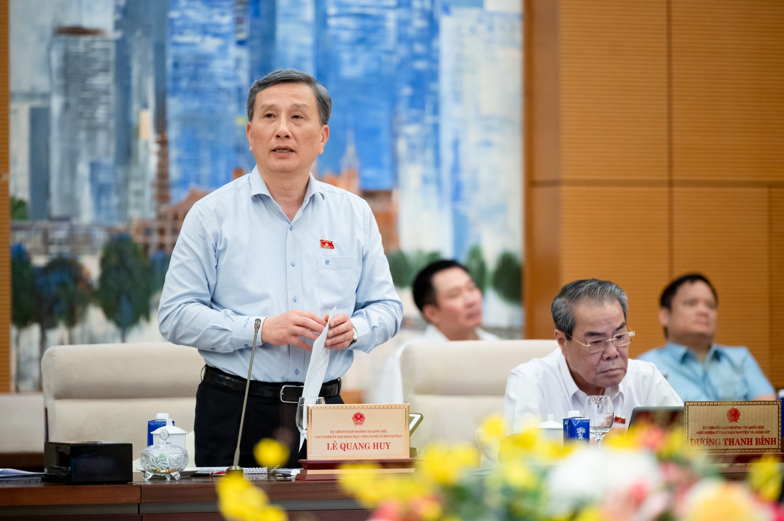 Z61_3023 - Chủ nhiệm Ủy ban Khoa học, Công nghệ và Môi trường Lê Quang Huy