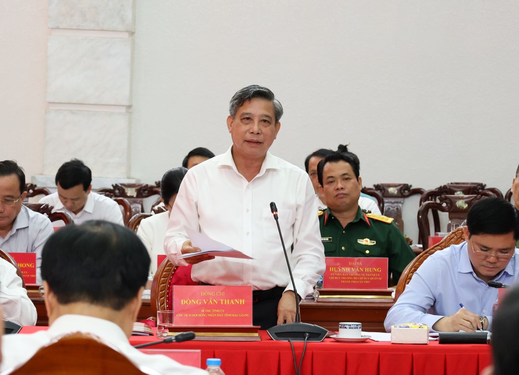 Bí thư Tỉnh ủy Hậu Giang Đồng Văn Thanh