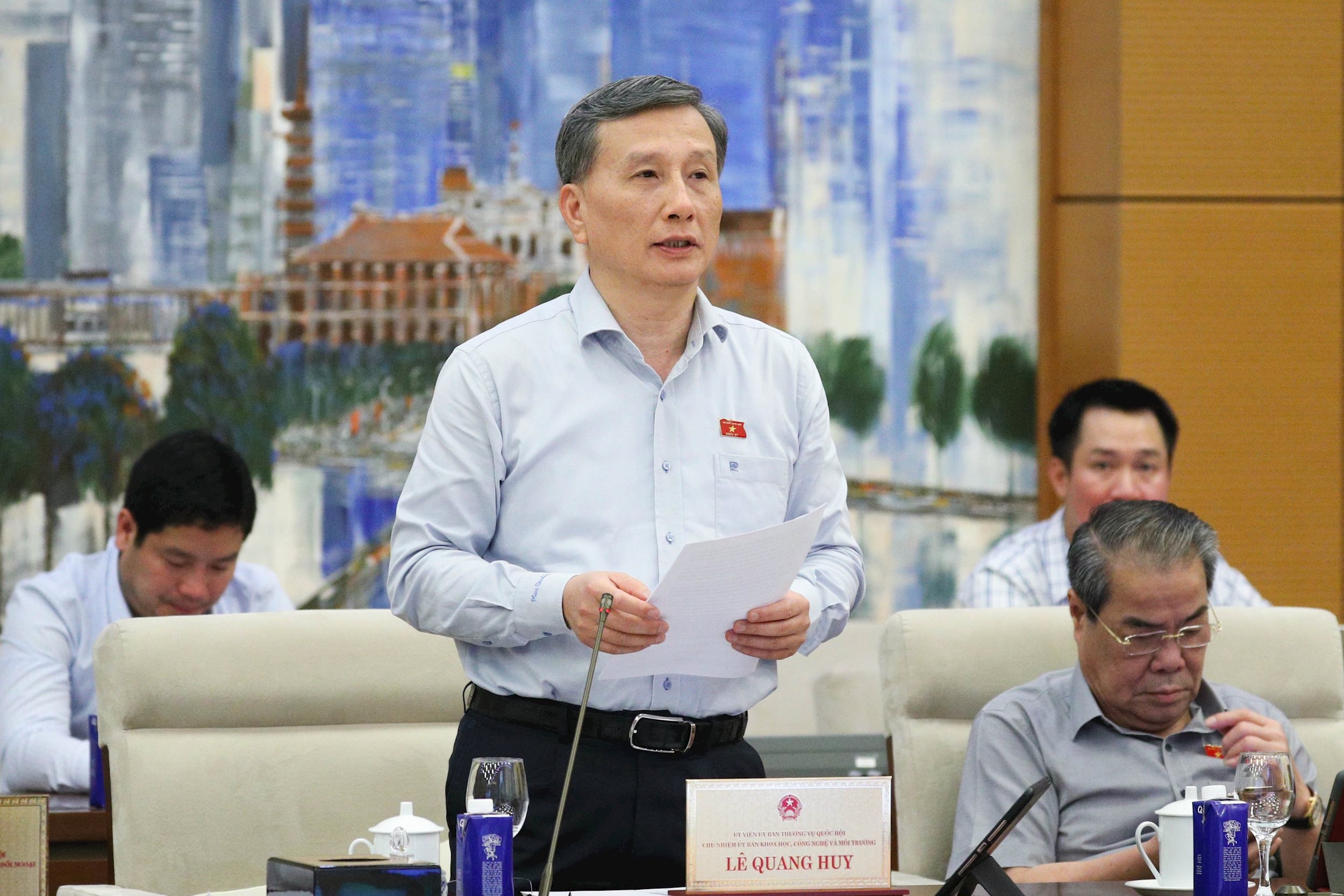 Chủ nhiệm Ủy ban Khoa học, Công nghệ và Môi trường Lê Quang Huy