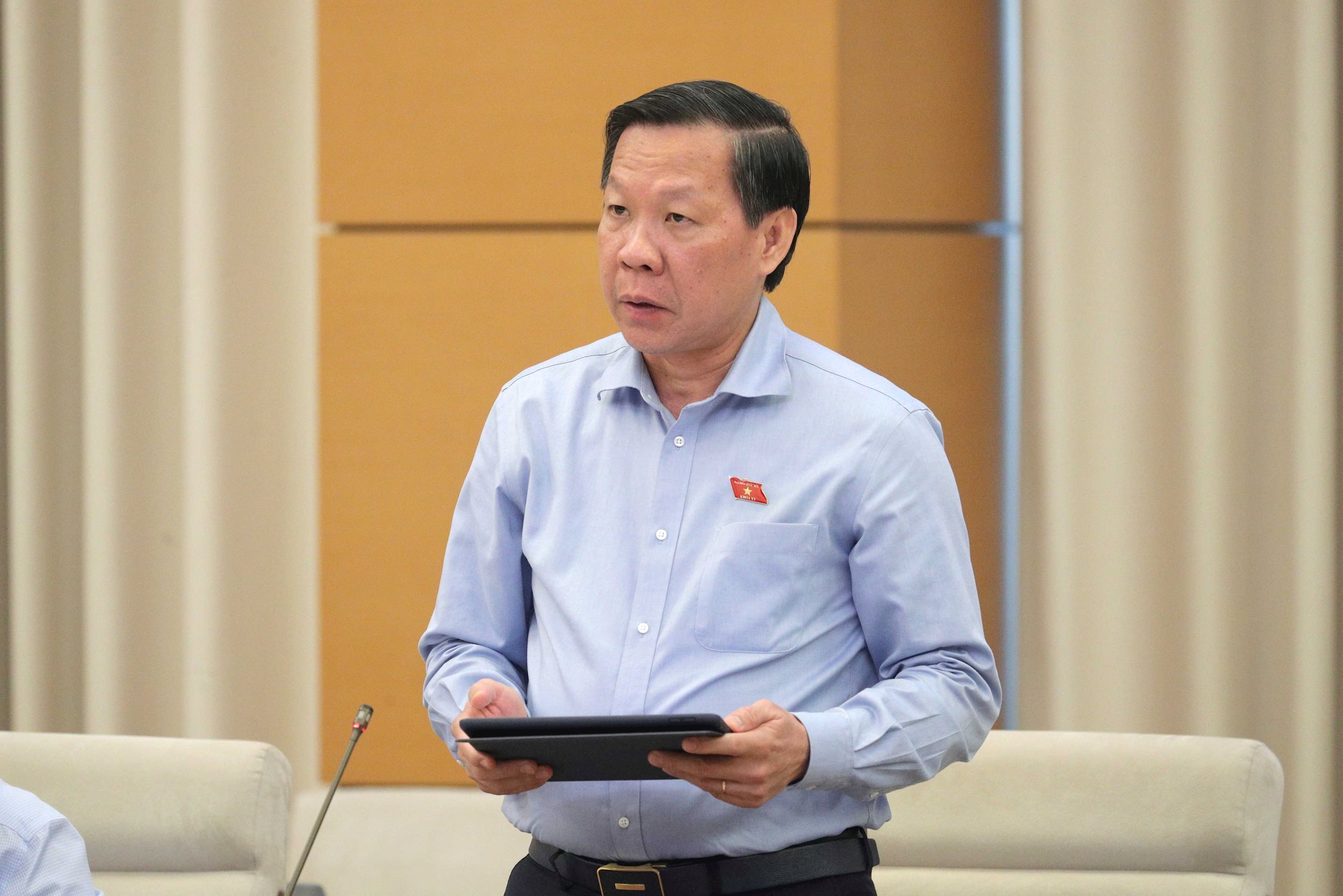 Chủ nhiệm Ủy ban Kinh tế và Tài chính Phan Văn Mãi 1