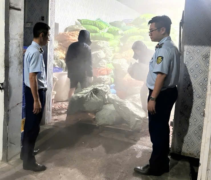 Khám kho hàng đông lạnh