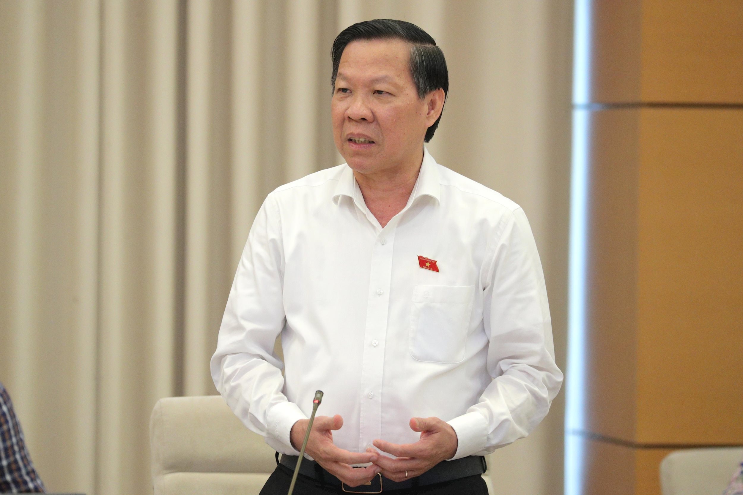 Chủ nhiệm Ủy ban Kinh tế và Tài chính Phan Văn Mãi
