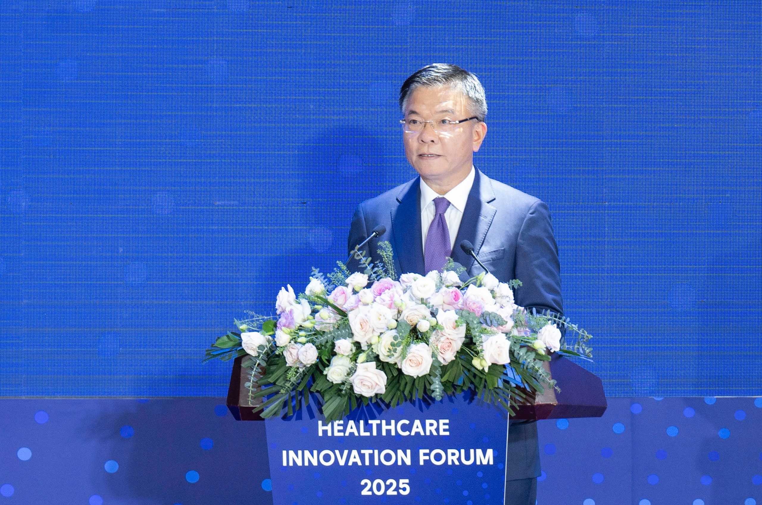 Phó Thủ tướng Chính phủ Lê Thành Long phát biểu tại Diễn đàn HIF 2025
