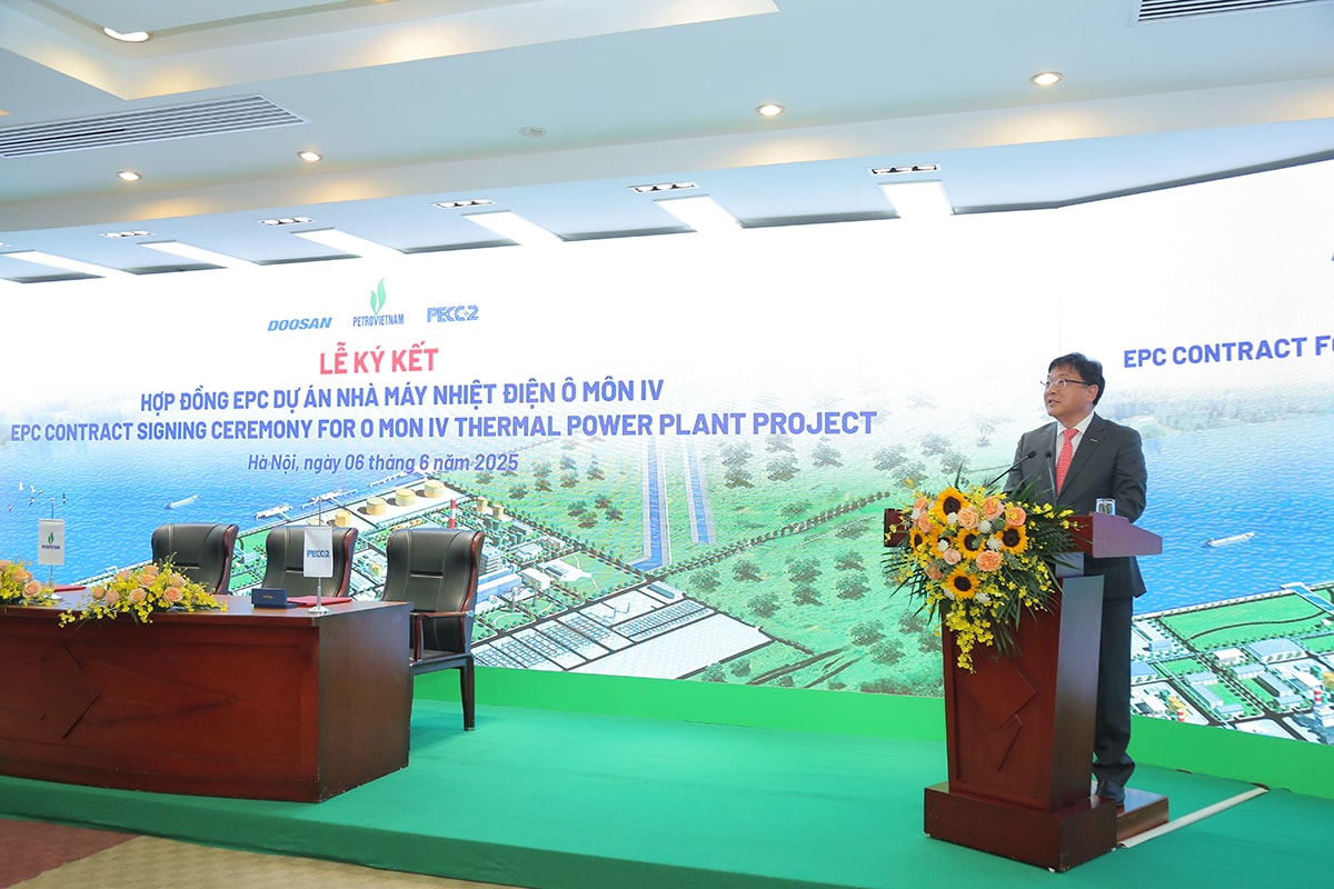Phó Tổng Giám đốc Petrovietnam Phan Tử Giang cho biết, Petrovietnam đã tích cực triển khai đầu tư xây dựng Dự án cùng các công việc liên quan. Ảnh: Thu Hương