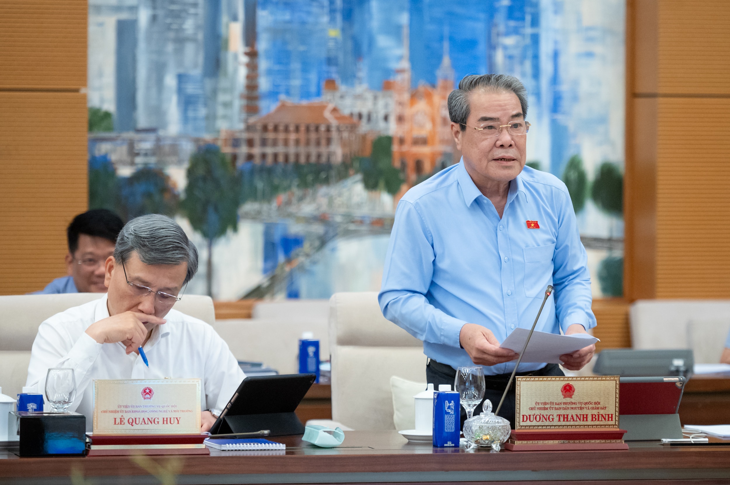 Chủ nhiệm Ủy ban Dân nguyện và Giám sát Dương Thanh Bình