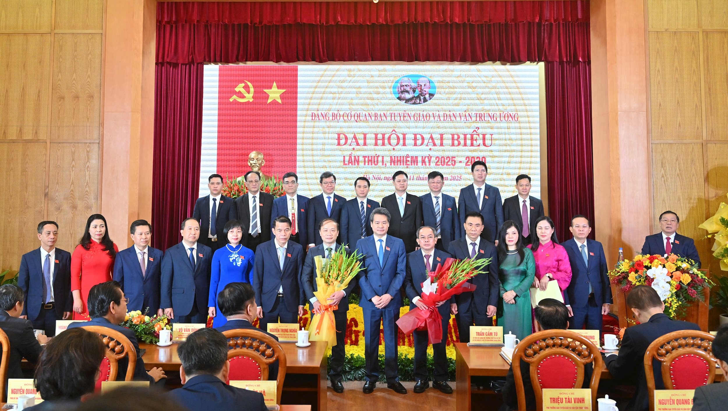 Ban chấp hành Đảng bộ cơ quan Ban Tuyên giáo và Dân vận Trung ương nhiệm kỳ 2025 - 2030 ra mắt Đại hộiVQK_5305
