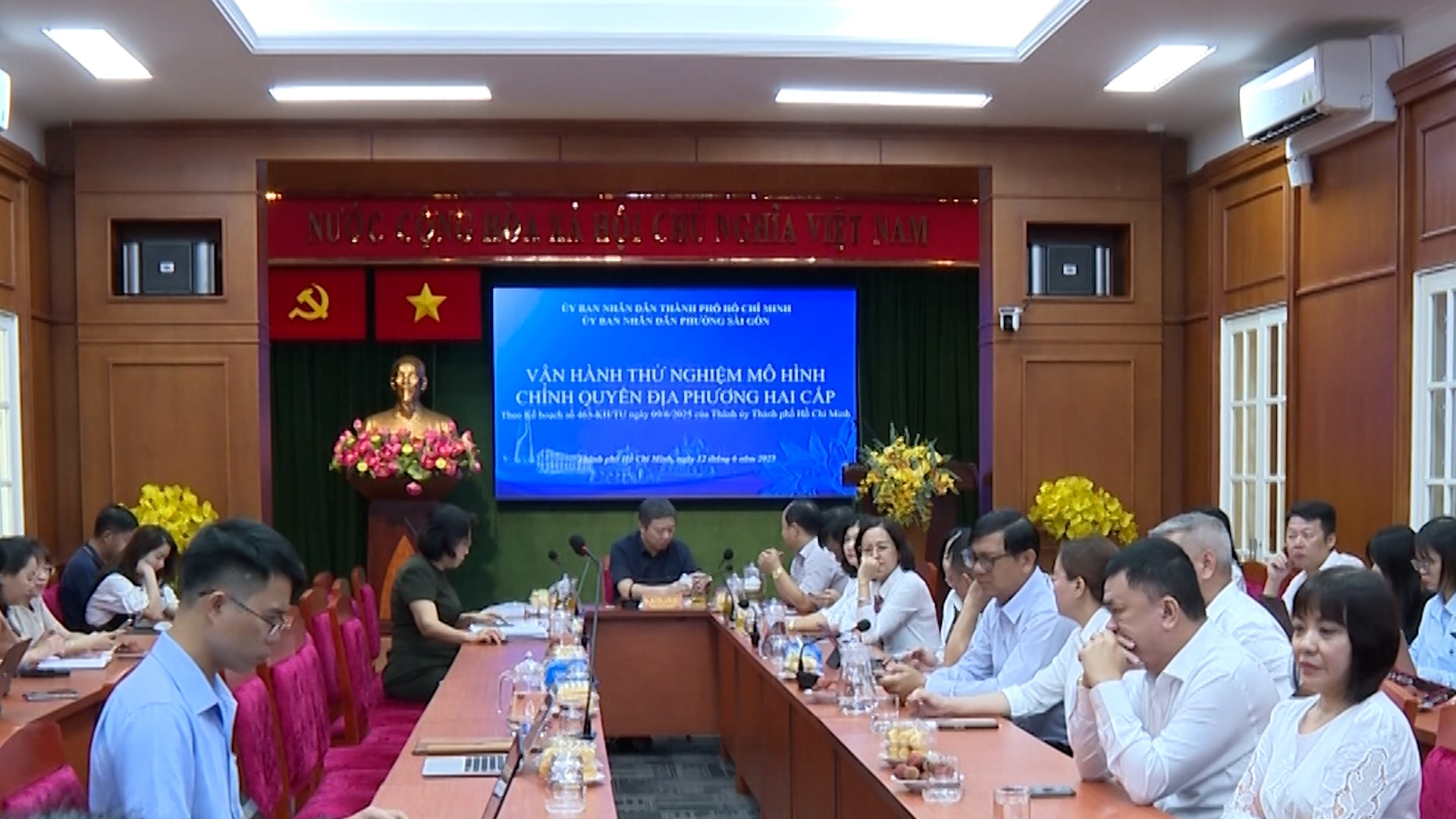 TP. Hồ Chí Minh thử nghiệm mô hình chính quyền 2 cấp tại 102 phường, xã 