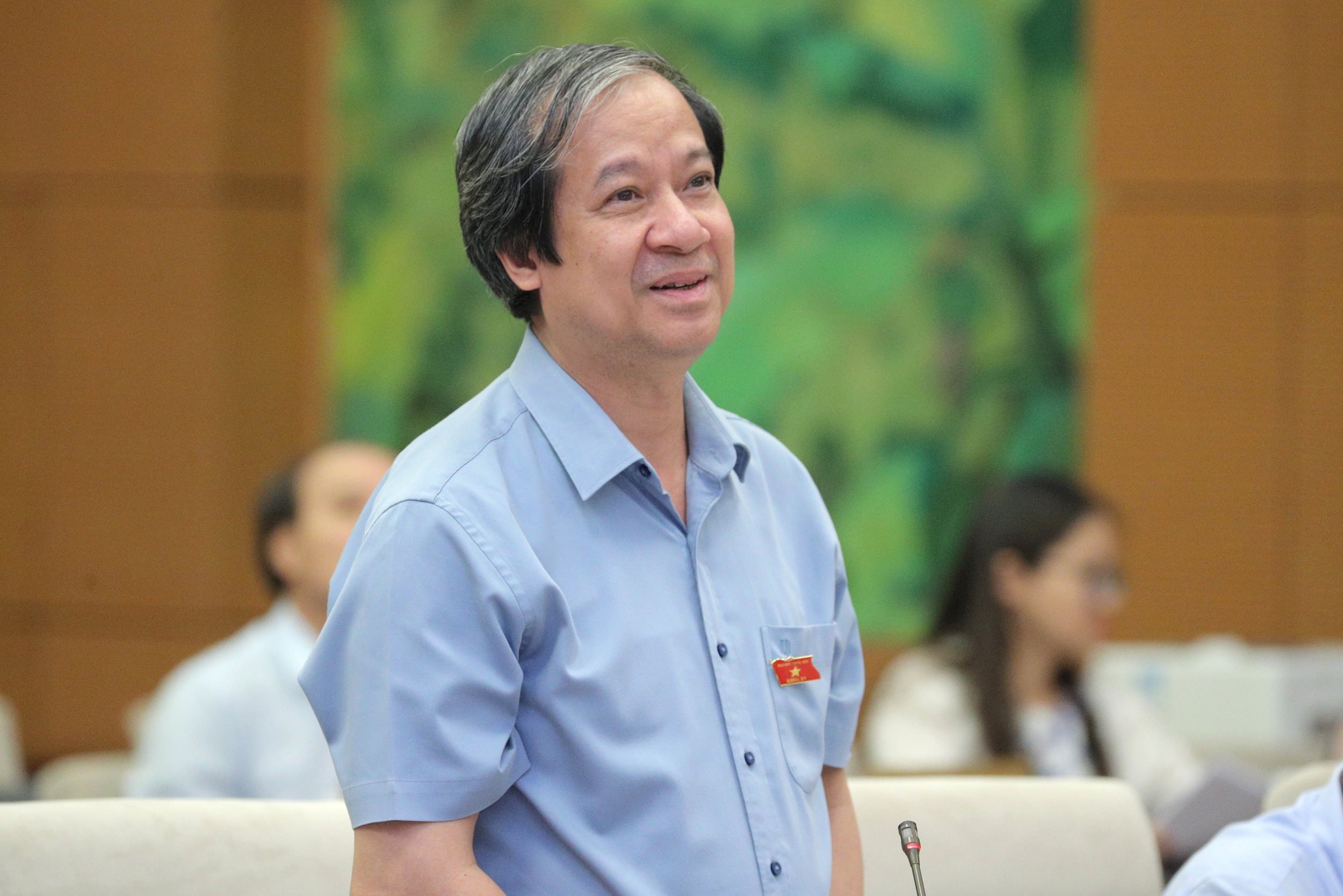 Bộ trưởng Bộ Giáo dục và Đào tạo Nguyễn Kim Sơn 1
