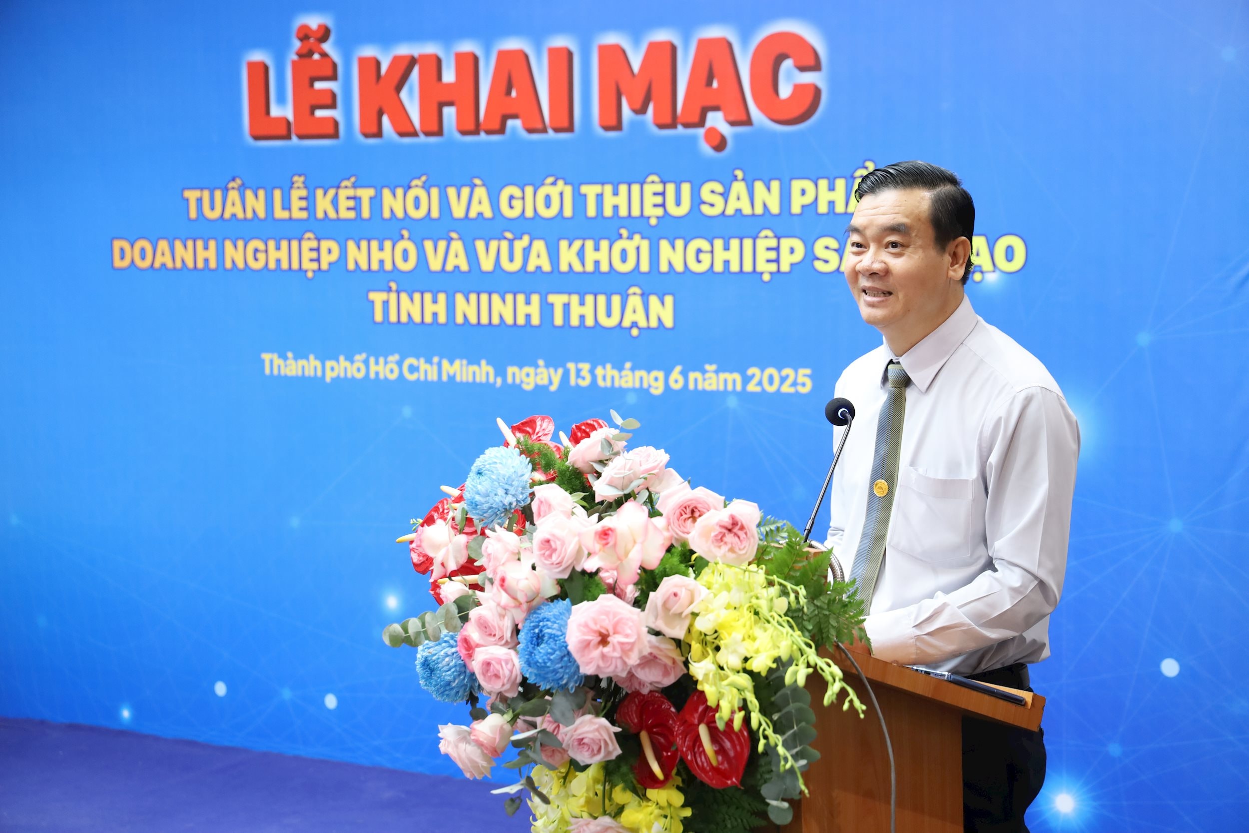 Ông Nguyễn Anh Minh, PGĐ Trung tâm Xúc tiến Đầu tư, Thương mại và Du lịch tỉnh Ninh Thuận