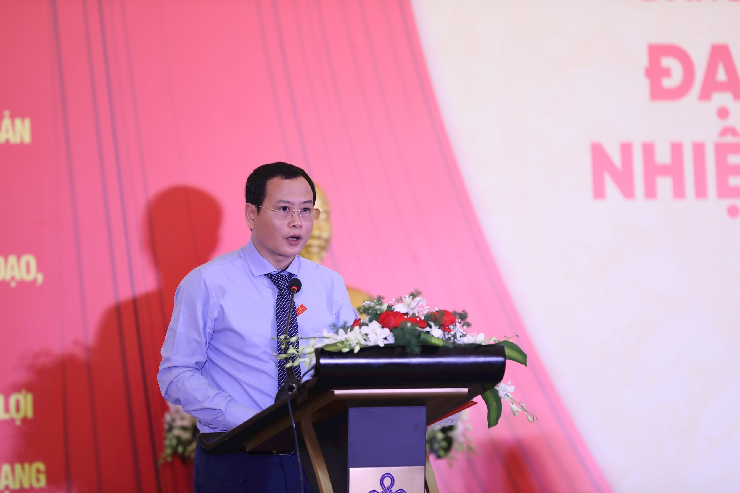Đ.c Nguyễn Thanh Tùng, Phó Chủ tịch UBND Quận Đống Đa tại Đại hội
