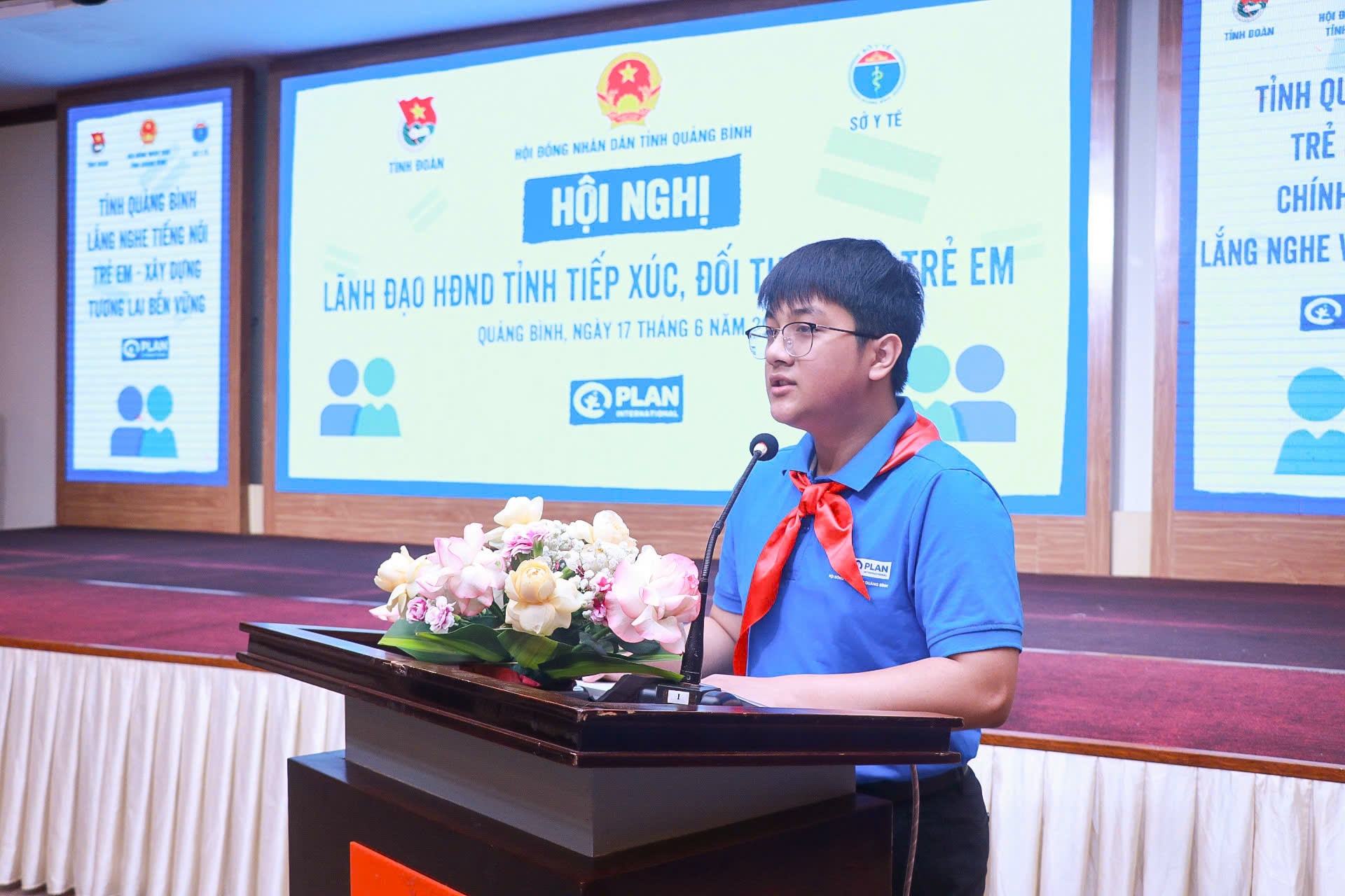 Em Phan Tuấn Kiệt - Chủ tịch HĐTE tỉnh Quảng Bình