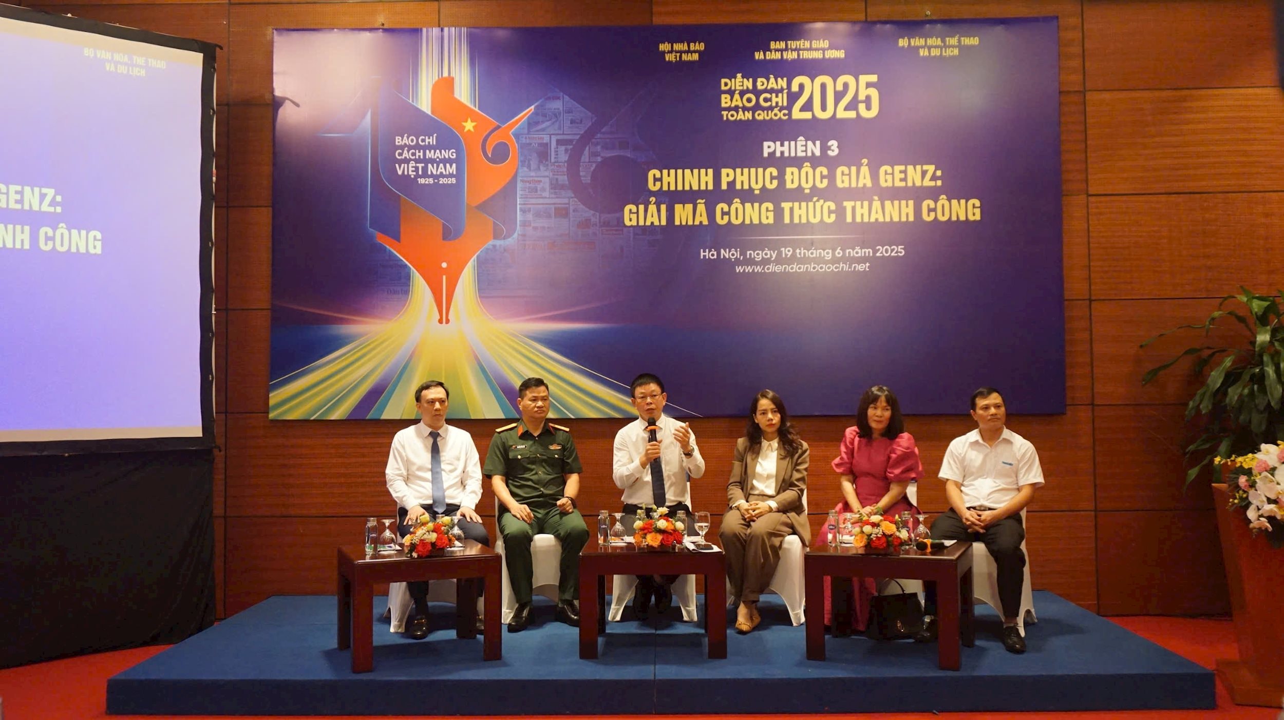 Diễn giả phiên thảo luận Chinh phục độc giả GenZ Giải mã công thức thành công