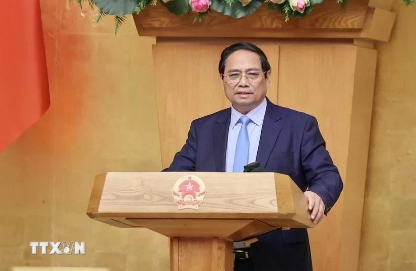 Prime Minister Pham Minh Chinh (Photo: VNA)