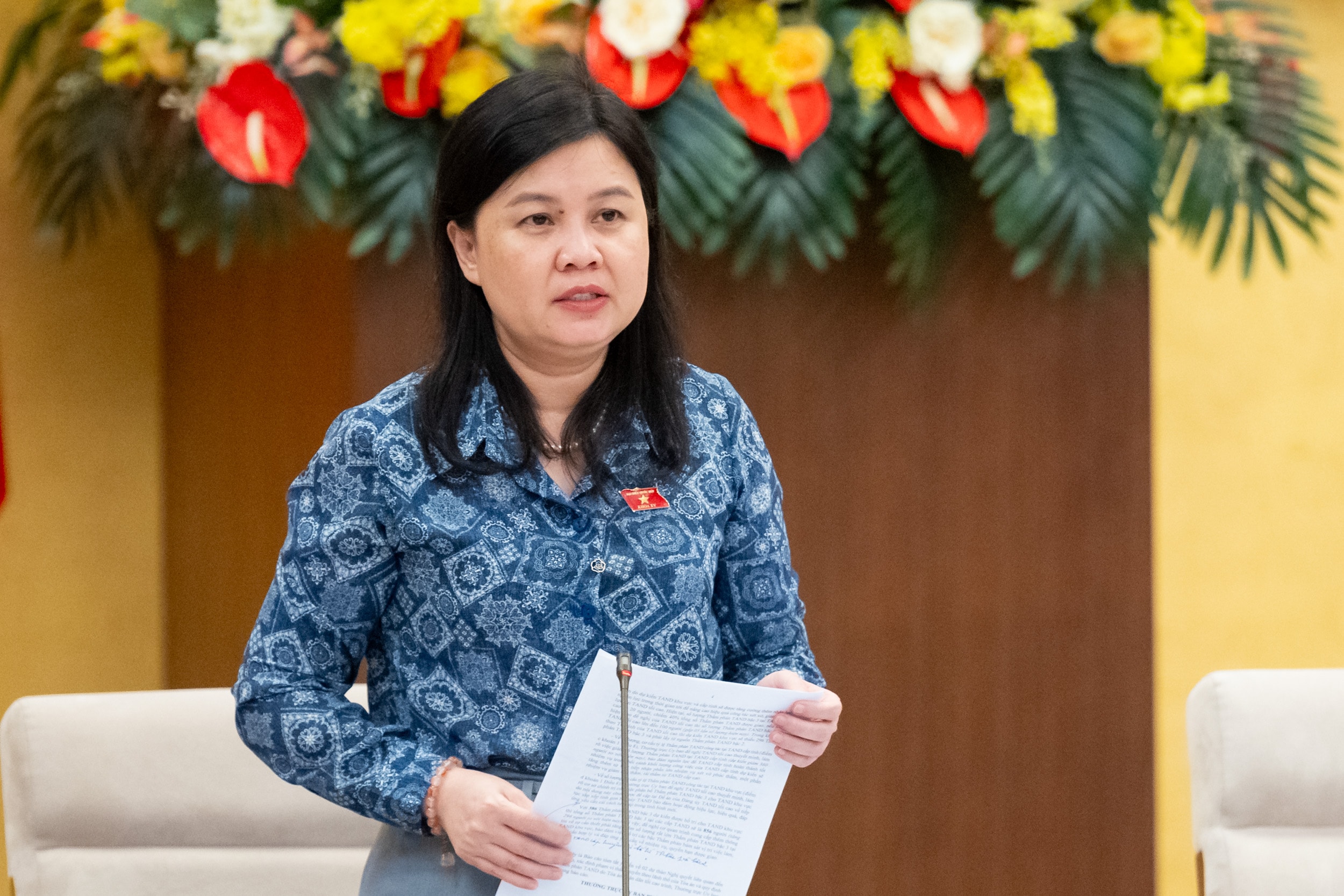 Z72_3310 - Phó Chủ nhiệm Ủy ban Pháp luật và Tư pháp Nguyễn Phương Thủy