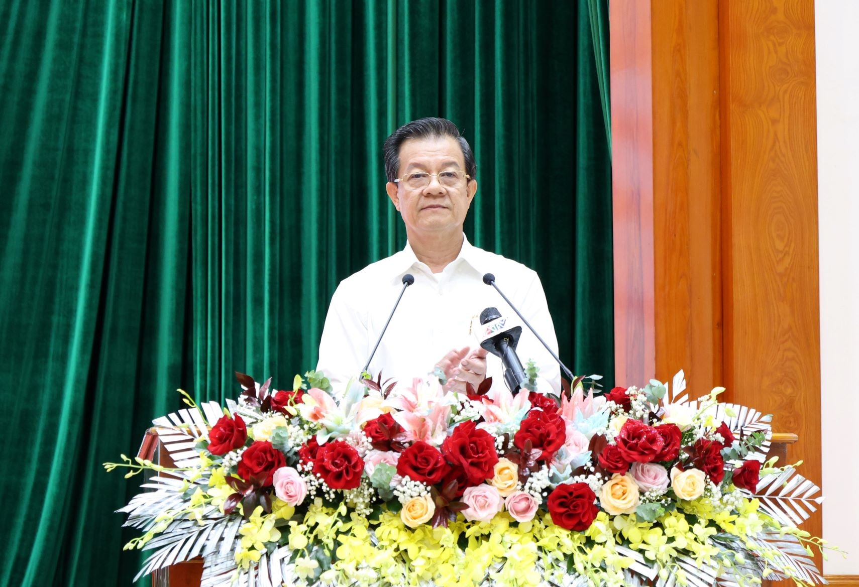 Bí thư Tỉnh ủy An Giang phát biểu tại Hội nghị