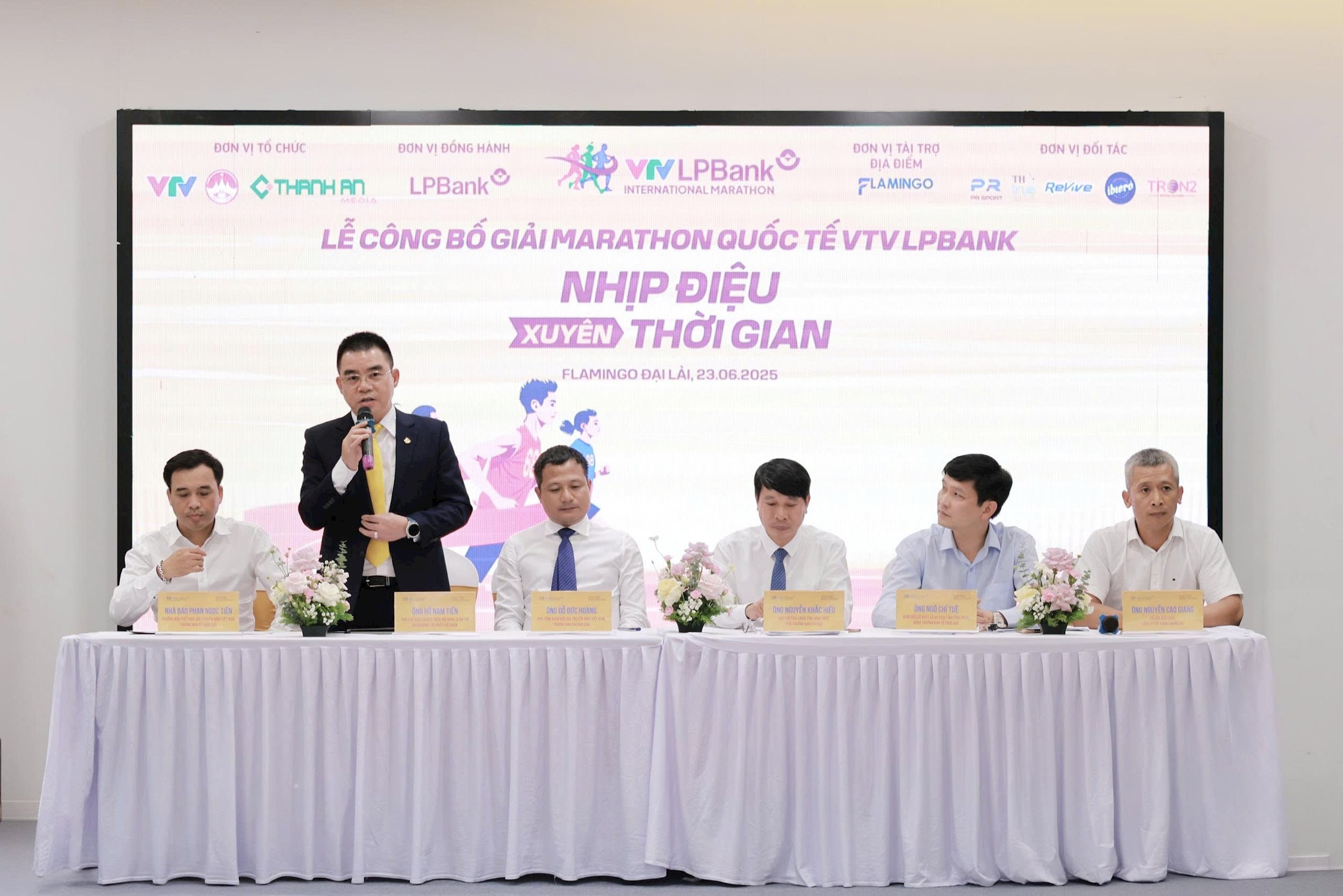 Lễ ký bản ghi nhớ giữa Đài truyền hình Việt Nam, Sở Văn hóa thể thao và du lịch Vĩnh Phúc, LPBank và Thành An Media về công tác tổ chức giải