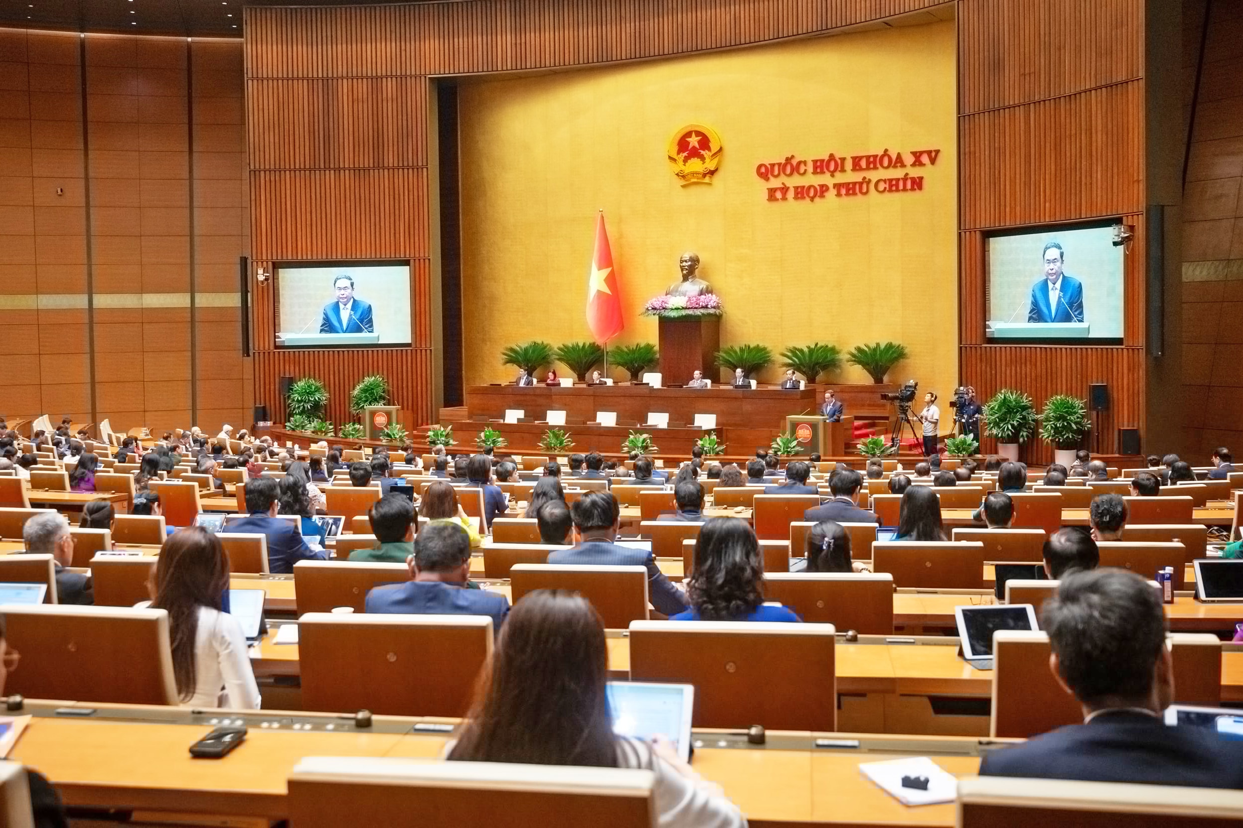 Quang cảnh phiên bế mạc. Ảnh: Phạm Thắng