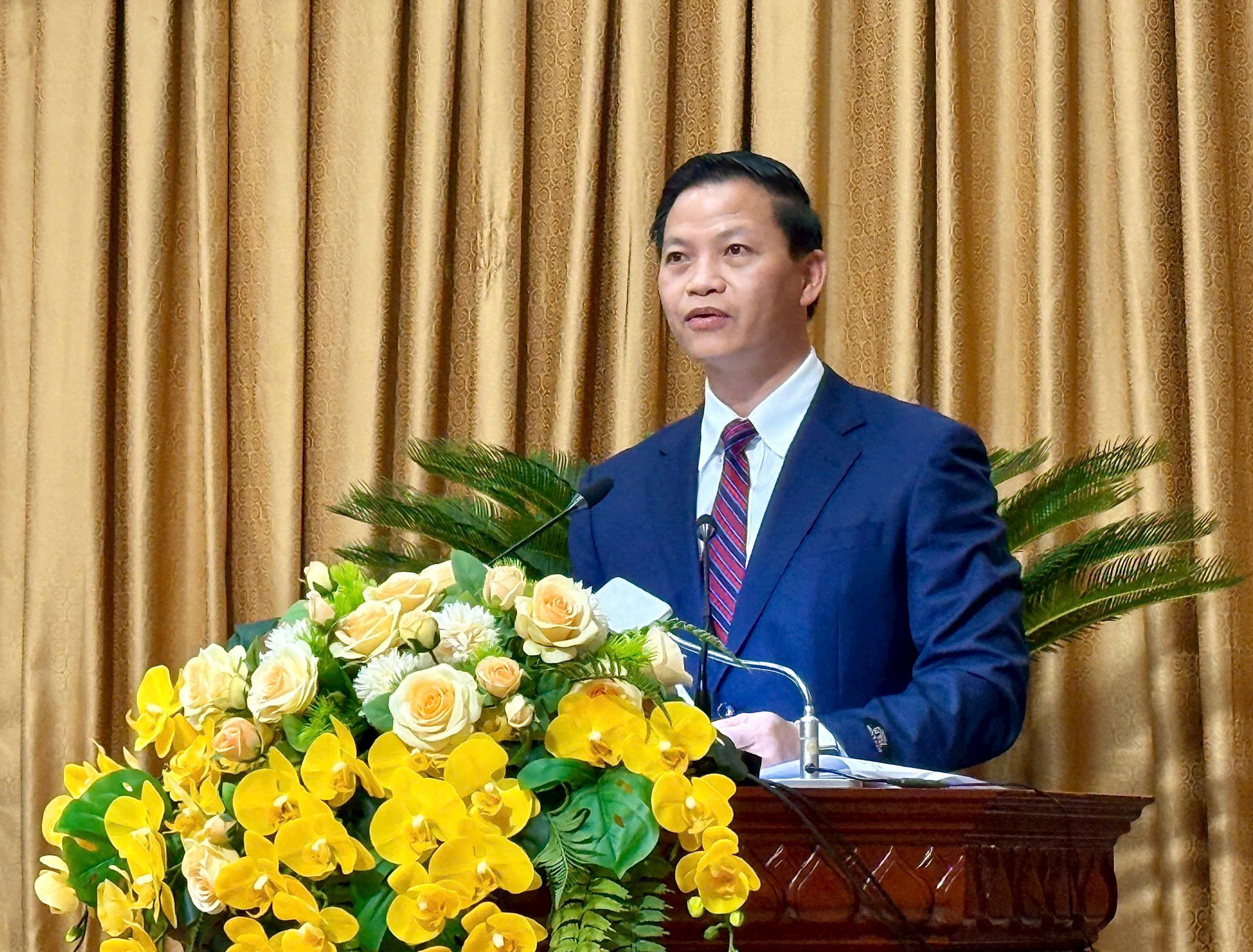 Đồng chí Vương Quốc Tuấn, Ủy viên Dự khuyết Trung ương Đảng, Phó Bí thư Tỉnh ủy, Chủ tịch UBND tỉnh; các đồng chí Ủy viên Ban Thường vụ Tỉnh ủy; Thường trực HĐND, UBND, Ủy ban MTTQ tỉnh