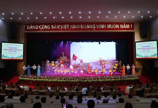 An art performance at the ceremony (Photo: VNA) thumbstand-5.jpg