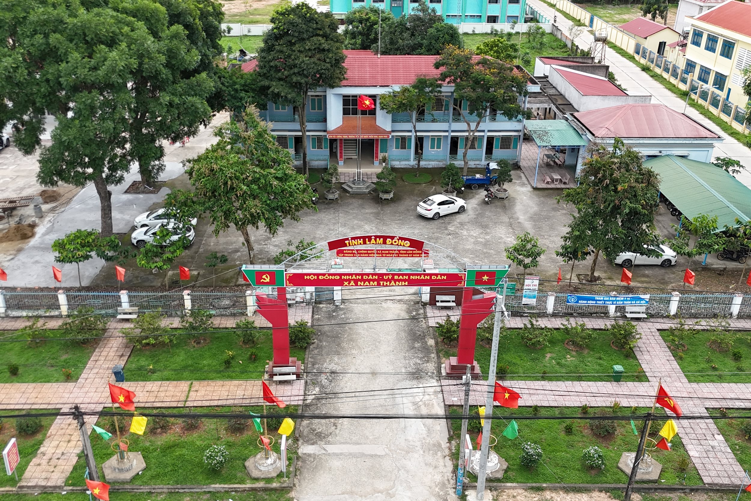 Trụ sở hành chính xã Nam Thành, tỉnh Lâm Đồng