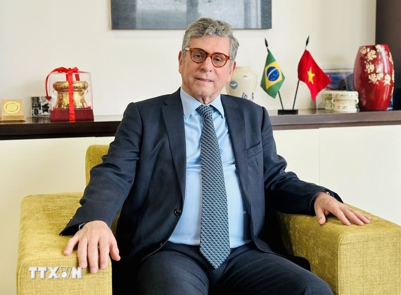 Brazilian Ambassador to Vietnam Marco Farani (Photo: VNA)