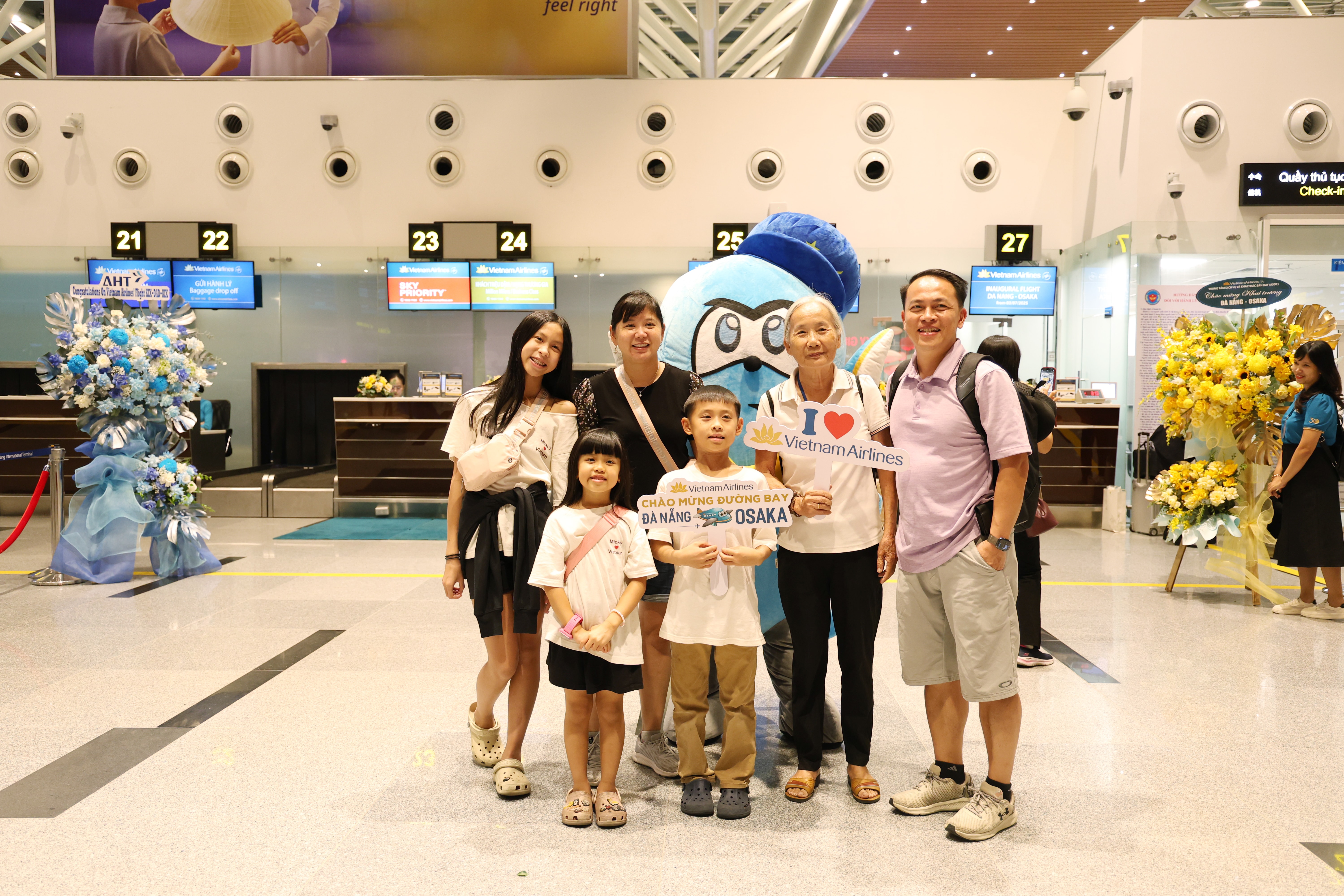 Ảnh 4- Vietnam Airlines kỳ vọng đường bay mới sẽ phục vụ hiệu quả nhu cầu đi lại, du lịch, thăm thân và giao thương giữa hai khu vực. Ảnh VNA