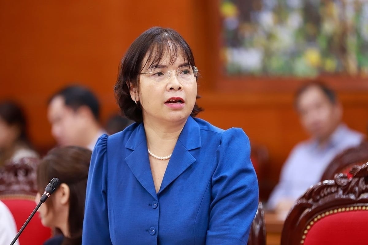 Bà Đoàn Thị Thanh Mỹ, Phó Cục trưởng Cục Quản lý đất đai cho biết, lĩnh vực đất đai là lĩnh vực có liên quan trực tiếp đến quyền và lợi ích hợp pháp của người dân, doanh nghiệp, nên cần chuẩn bị kỹ để tránh những vướng mắc, đình trệ trong quản lý nhà nước. . Ảnh: Trường Giang.