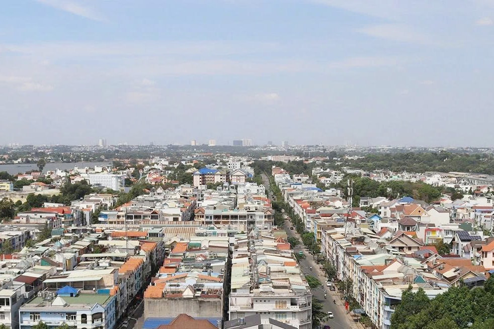 Một góc đô thị TP. Biên Hòa. Ảnh: Baodongnai.com.vn
