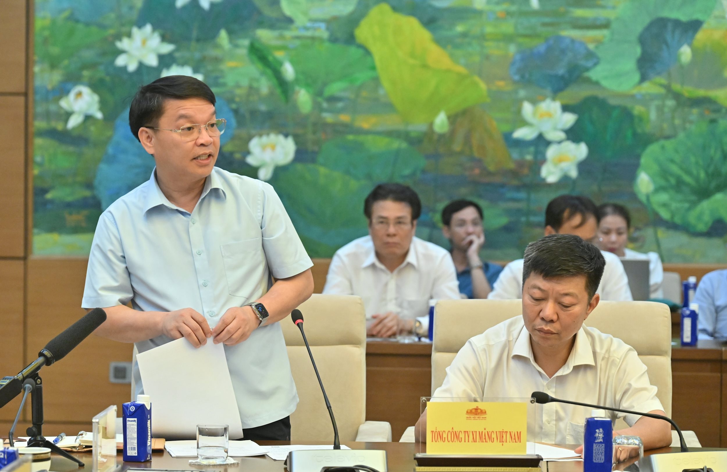 Chủ tịch Hội đồng thành viên Tổng Công ty Xi măng Việt Nam Nguyễn Quốc Việt
