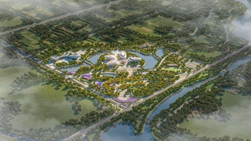 A design of the Me Linh Park and Sports Complex (Photo: nhandan.vn)