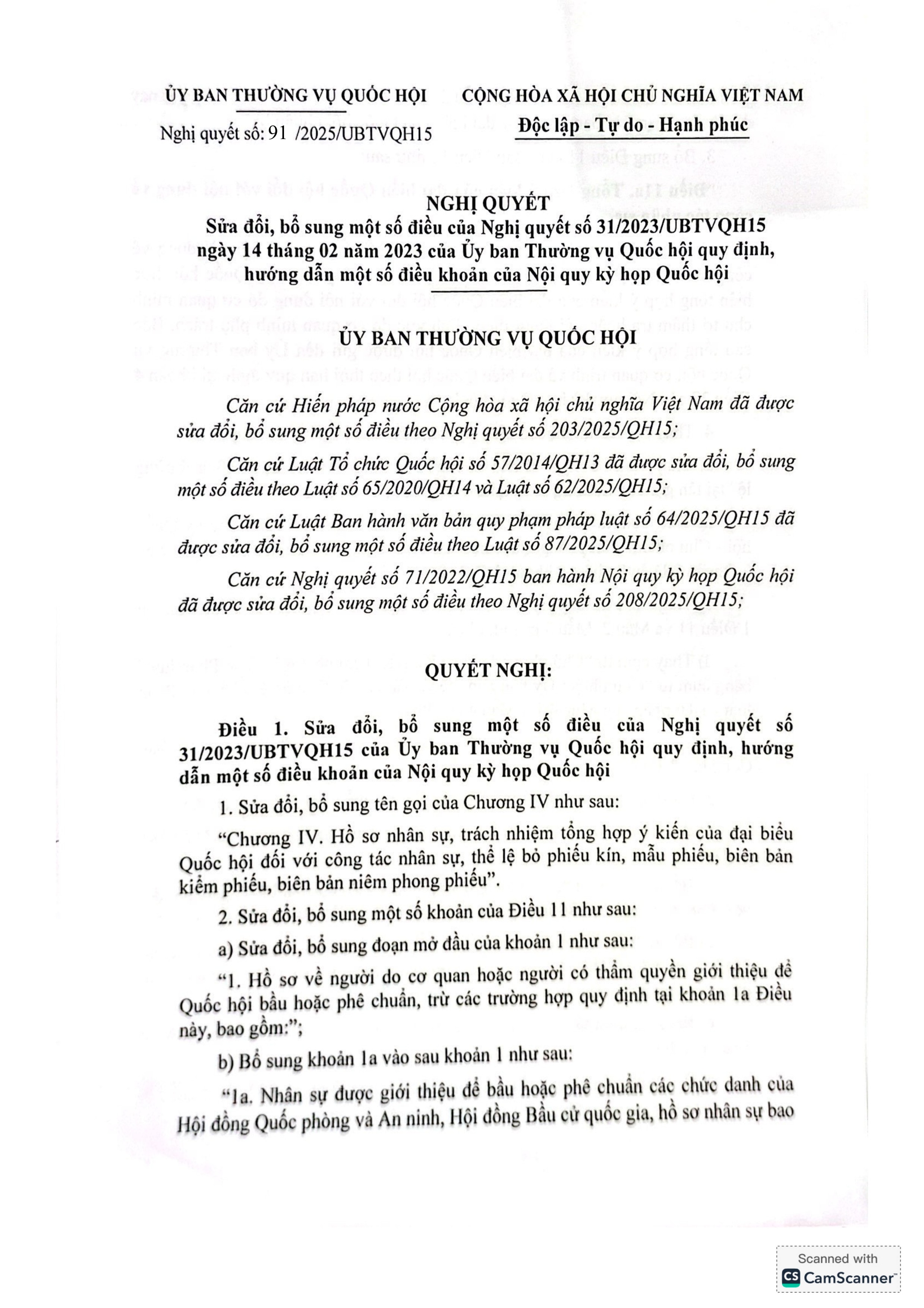 NQ91-UBTVQH sdbs NQ31 huong dan Noi quy ky hop-1