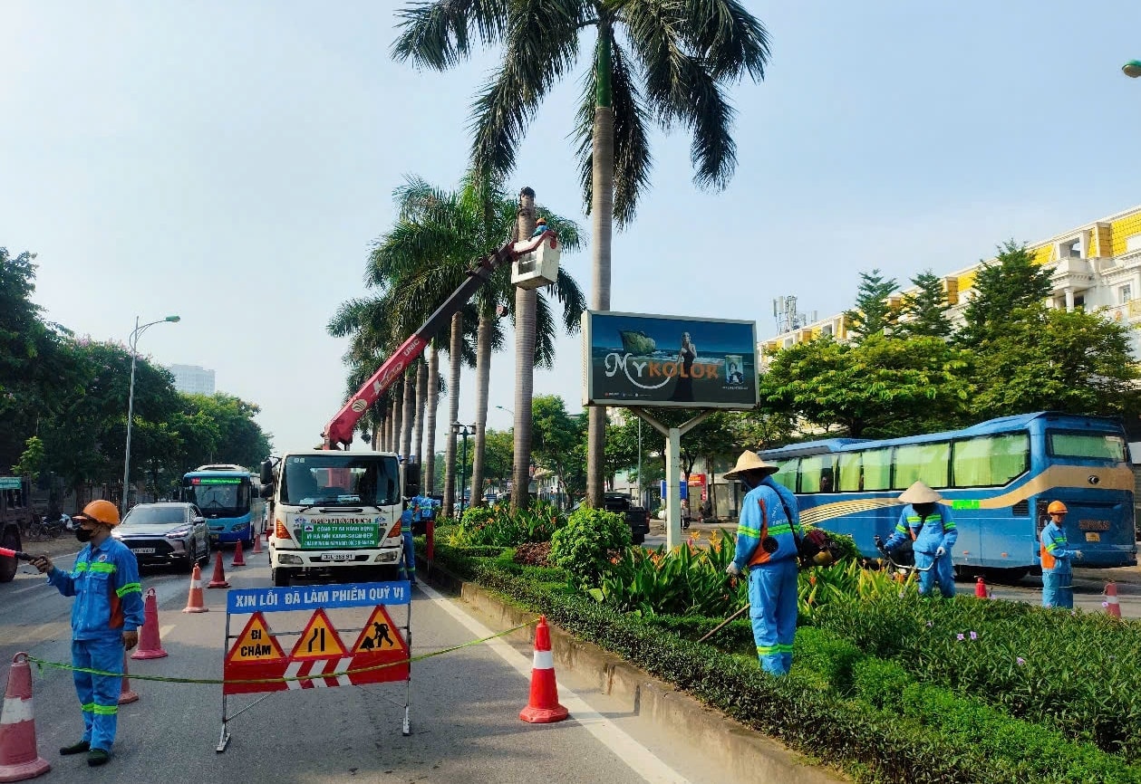 Hà Nội sẽ tăng cường chất lượng vệ sinh môi trường trên địa bàn thành phố. Ảnh: N