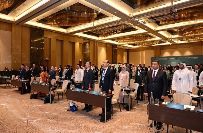 An overview of the ASOSAI–ARABOSAI joint meeting (Photo: VNA) vna-potal-kiem-toan-nha-nuoc-viet-nam-khang-dinh-vai-tro-tich-cuc-tai-cac-dien-dan-asosai-8160354.jpg