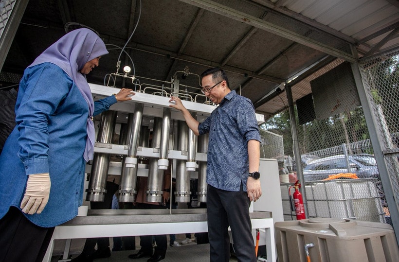 The reactor was capable of generating five kilowatts of electricity, enough to power 10 to 12 homes. (Photo: Bernama)