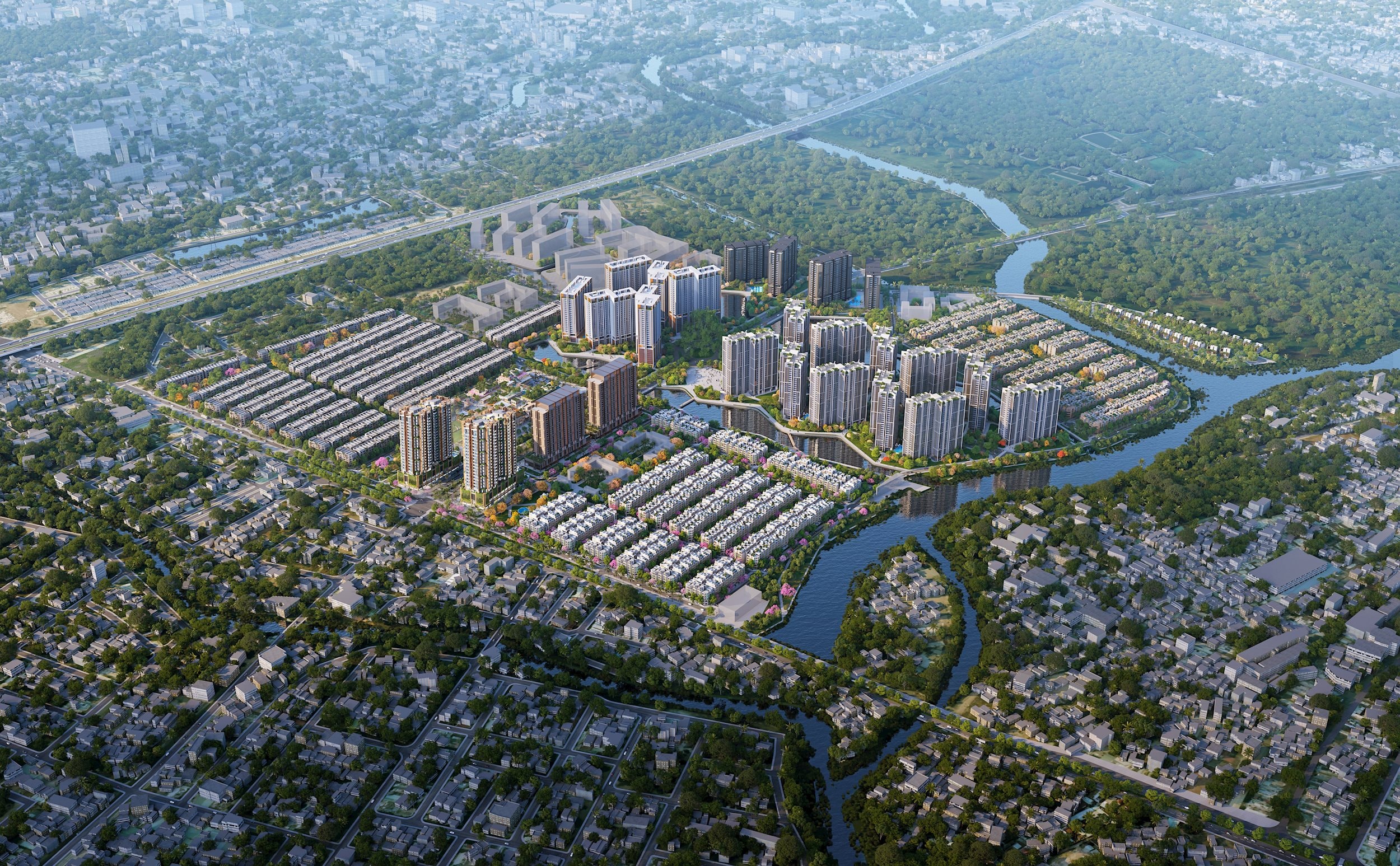 The Global City_phoi canh