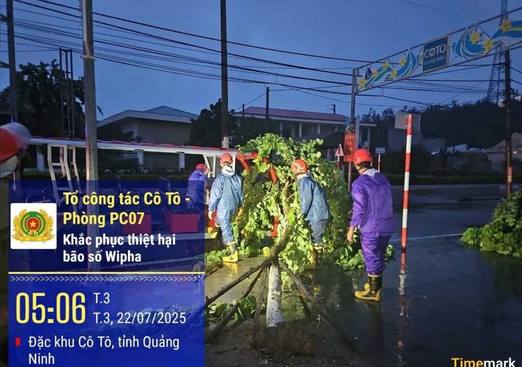 722725Quảng NinhCông tác phòng, chống bão được đảm bảo4