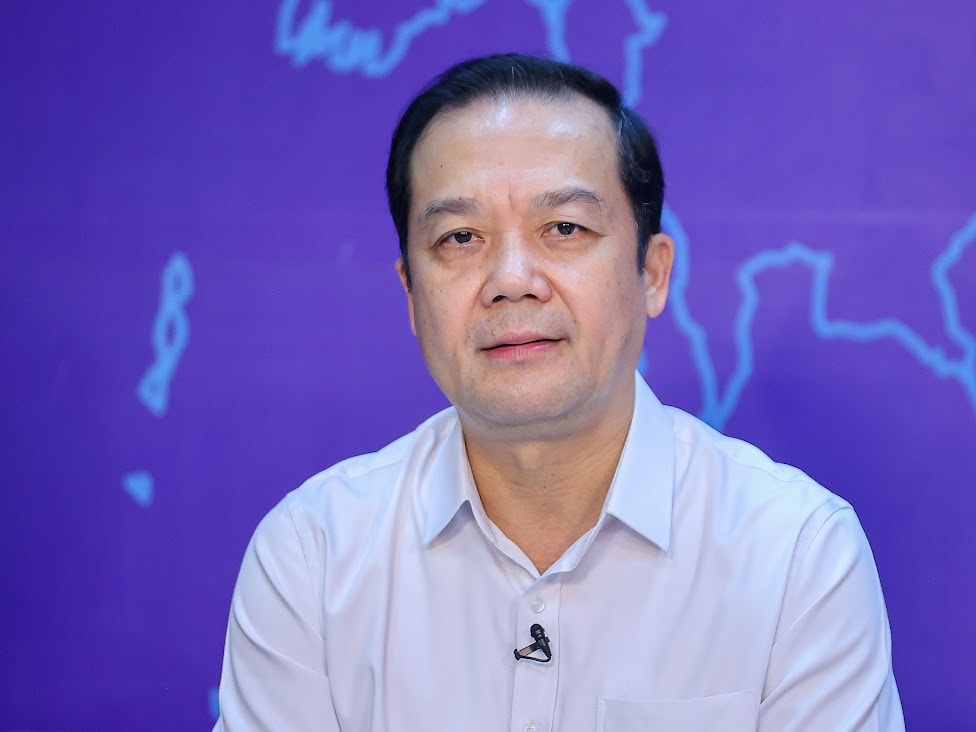 Thứ trưởng Bộ Khoa học và Công nghệ Phạm Đức Long trao đổi tại Tọa đàm. ẢnhNhật Bắc