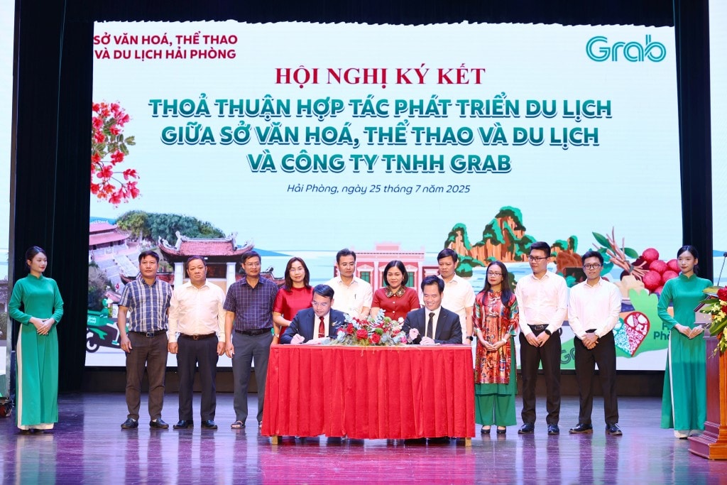 Sở Văn hoá, Thể thao và Du lịch Hải Phòng và Grab Việt Nam ký biên bản thỏa thuận hợp tác (1) Sở Văn hoá, Thể thao và Du lịch Hải Phòng và Grab Việt Nam ký biên bản thỏa thuận hợp tác (1)