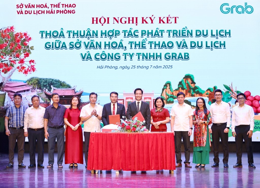 Sở Văn hoá, Thể thao và Du lịch Hải Phòng và Grab Việt Nam ký biên bản thỏa thuận hợp tác (2) Sở Văn hoá, Thể thao và Du lịch Hải Phòng và Grab Việt Nam ký biên bản thỏa thuận hợp tác (2)